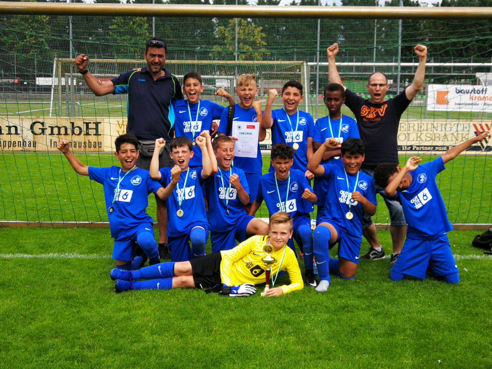 Turniersieg der E1 zum Abschied | SKV Mörfelden | Jugend-Fussball